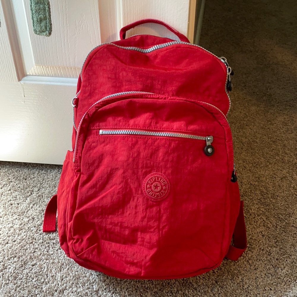 Red Kipling Backpack